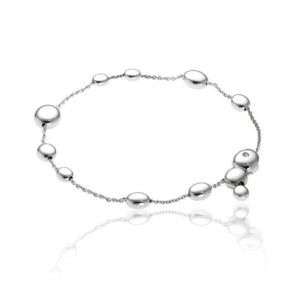 Bracciale In Oro Bianco Con Diamanti Chimento Linea Armillas Acqua – 1B01465B15