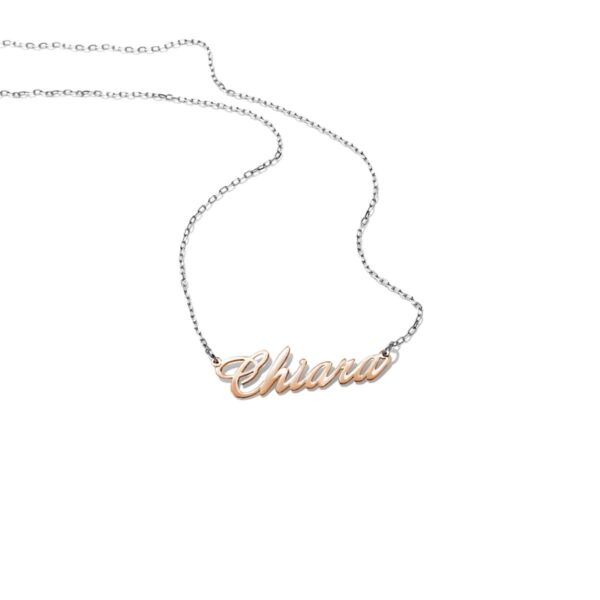 Collana in oro 18 kt con nome personalizzabile - immagine 4