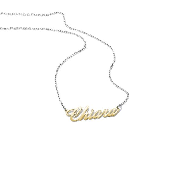 Collana in oro 18 kt con nome personalizzabile - immagine 6