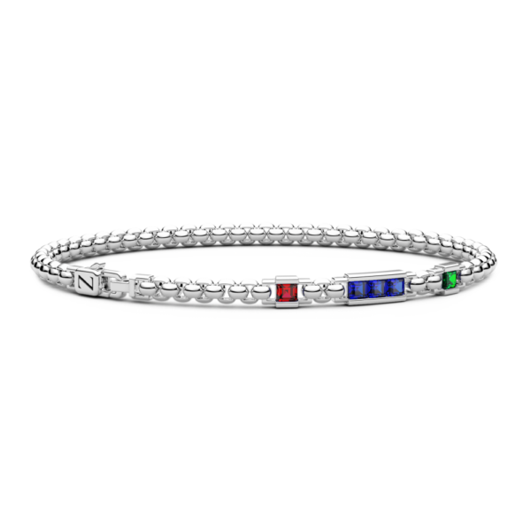 Bracciale Zancan in Argento con pietre naturali